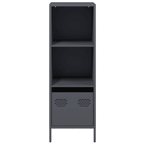 Antrasiitti highboard Nectar 35x39x103,5cm (teräs)