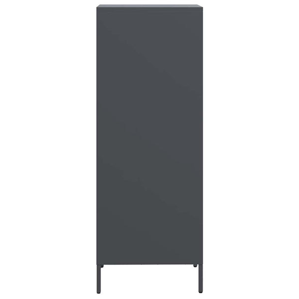 Antrasiitti highboard Nectar 35x39x103,5cm (teräs)