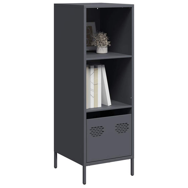 Antrasiitti highboard Nectar 35x39x103,5cm (teräs)