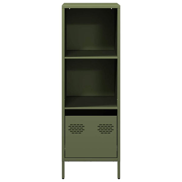 Oliivinvihreä highboard Nectar 35x39x103,5cm (teräs)