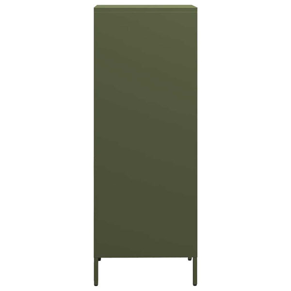 Oliivinvihreä highboard Nectar 35x39x103,5cm (teräs)