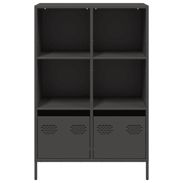 Musta kaappi Nectar 68x39x103,5cm (teräs)