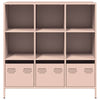 Pinkki highboard Nectar 101,5x39x103,5cm (teräs)