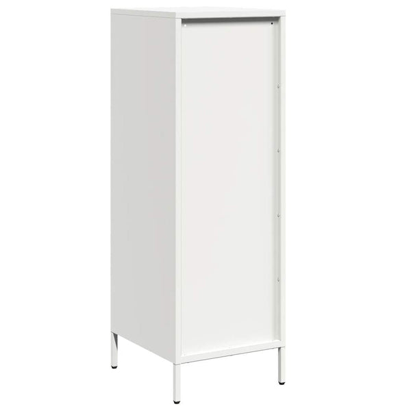 Valkoinen highboard Dzidra 39x35x103,5cm (teräs)