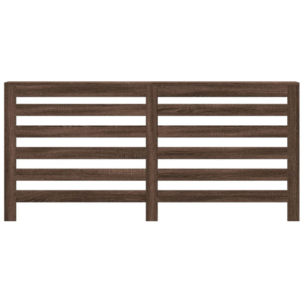 Lämpöpatterin suoja savutammi 175x20x82 cm tekninen puu