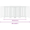 Lämpöpatterin suoja valkoinen 205x21,5x83,5 cm tekninen puu