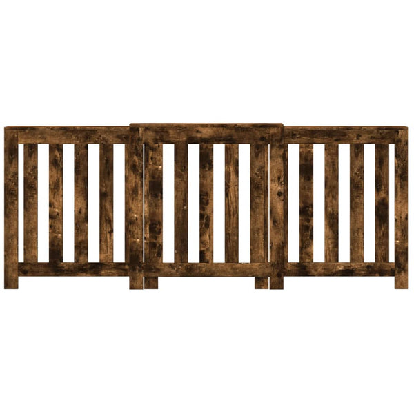 Lämpöpatterin suoja savutammi 205x21,5x83,5 cm tekninen puu