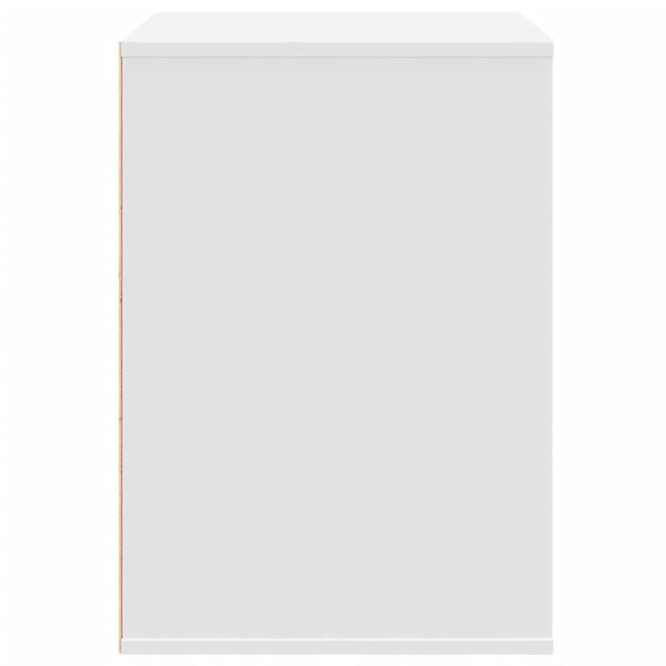 Kulmalipasto valkoinen 80x41x58 cm tekninen puu