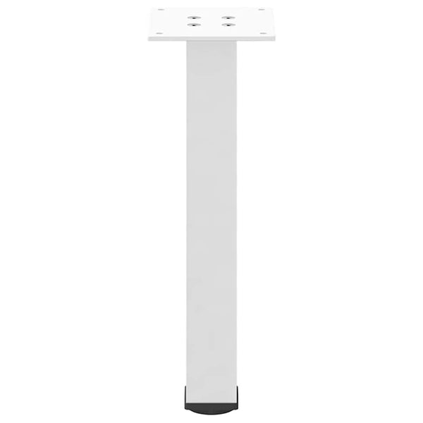 Valkoinen sohvapöydän jalat Mujdedin 42-44cm (4 kpl teräs)