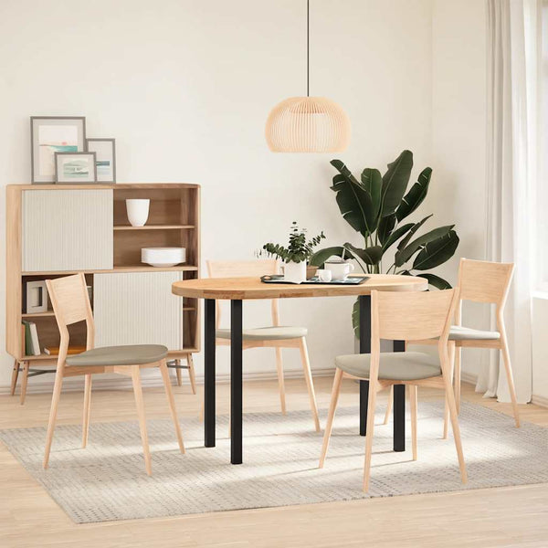 Musta konsolipöydän jalat Mujdedin 72-74cm (4 kpl, teräs)