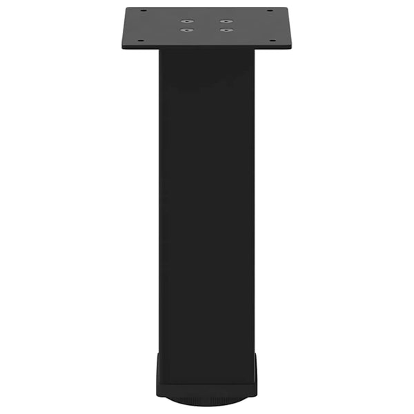 Sohvapöydän jalat 4 kpl Musta 30-32 cm Teräs