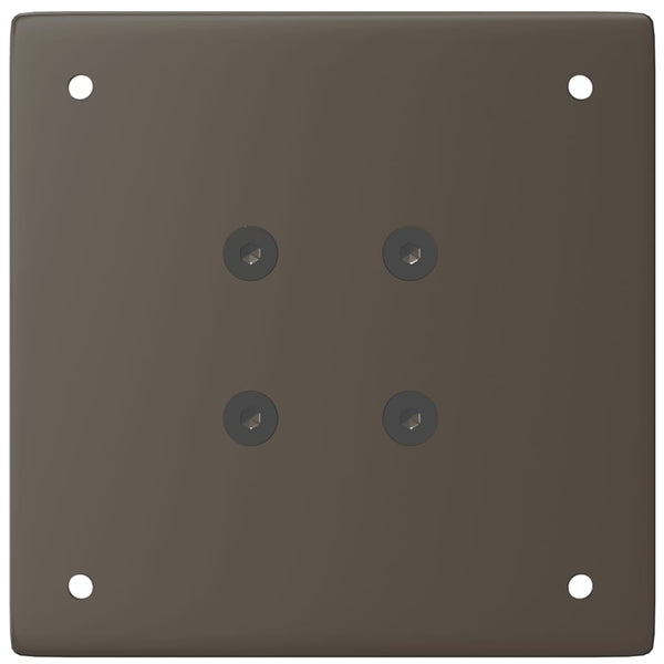 Luonnonteräs sohvapöydän jalat Mujdedin 30-32cm (4 kpl, teräs)