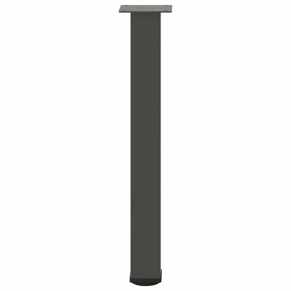 Antrasiittia konsolipöydän jalat Mujdedin 72-74cm (4 kpl teräs)