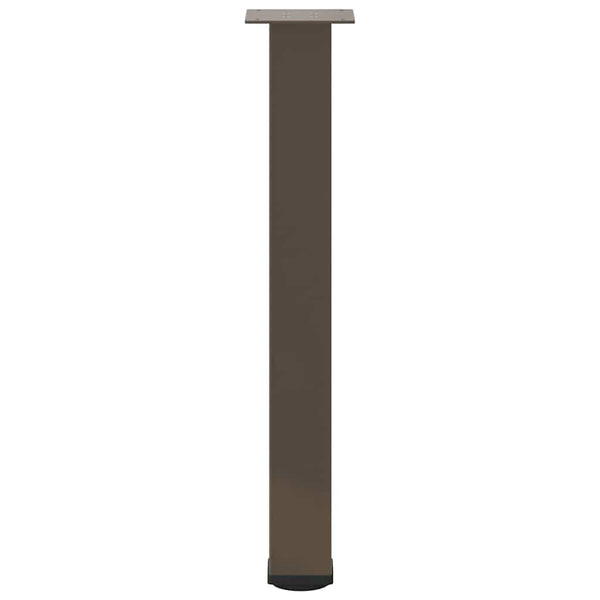 Luonnonteräs konsolipöydän jalat Mujdedin 72-74cm (4 kpl teräs)