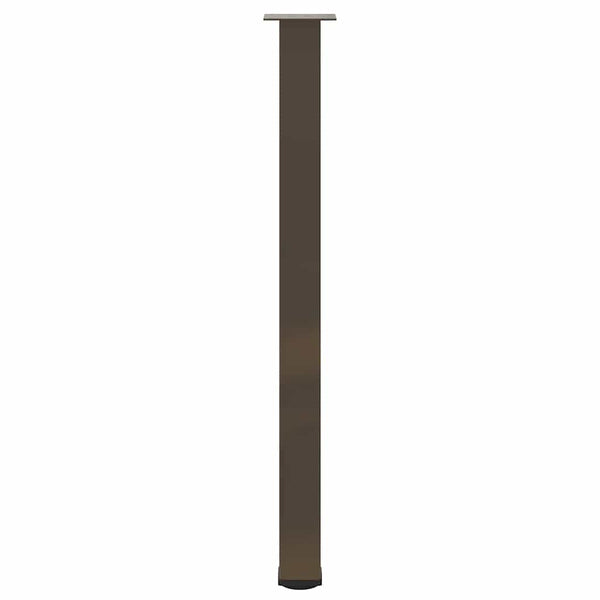 Luonnonteräs baaripöydän jalat Mujdedin 110-112cm (4 kpl teräs)