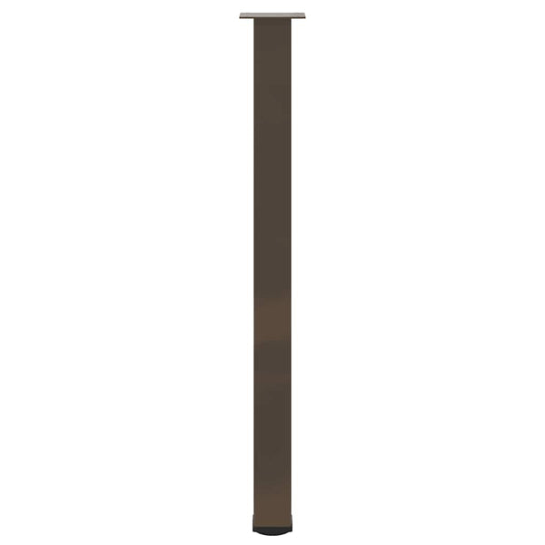Luonnonteräs baaripöydän jalat Mujdedin 110-112cm (4 kpl teräs)