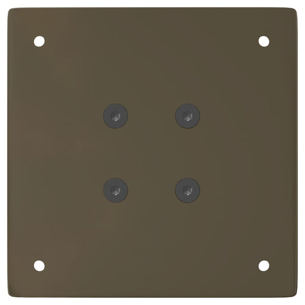 Luonnonteräs sohvapöydän jalat Cheryl 30cm (4 kpl teräs)