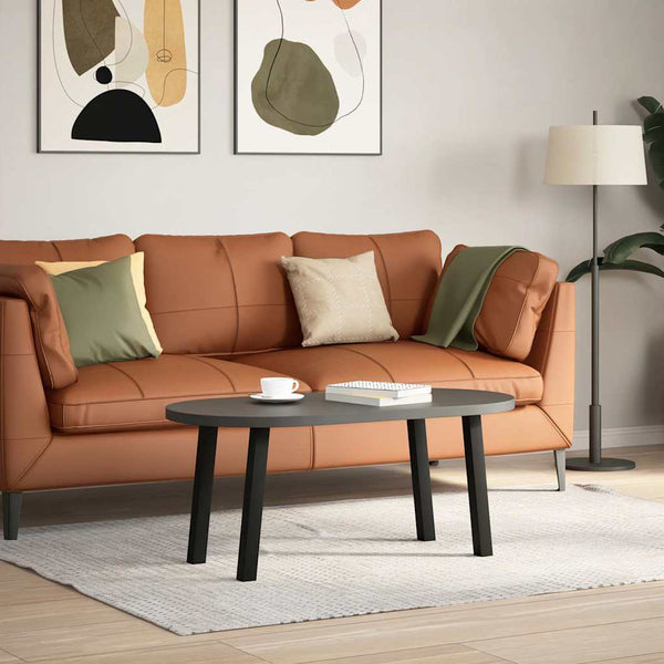 Sohvapöydän jalat 4 kpl Musta 42 cm Teräs