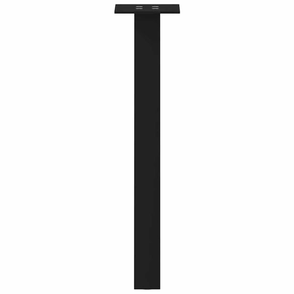 Sohvapöydän jalat 4 kpl Musta 42 cm Teräs