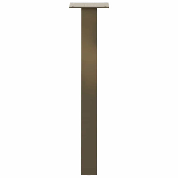 Luonnonteräs sohvapöydän jalat Cheryl 42cm (4 kpl, teräs)