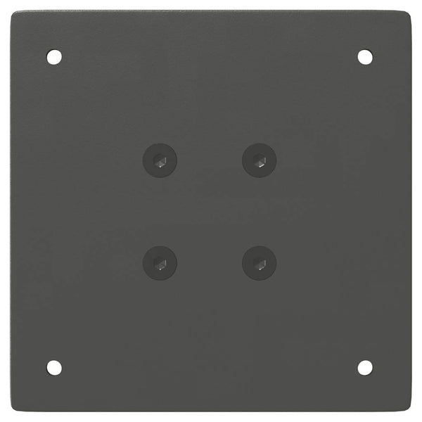 Antrasiittia konsolipöydän jalat Cheryl 72cm (4 kpl teräs)