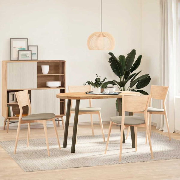 Luonnonteräs konsolipöydän jalat Cheryl 72cm (4 kpl teräs)