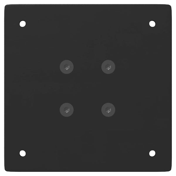 Sohvapöydän jalat 4 kpl Musta 30 cm Teräs