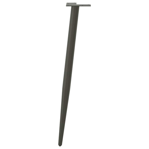 Terästä konsolipöydän jalat Dragulita 72-73cm (4 kpl)