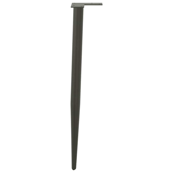 Terästä konsolipöydän jalat Dragulita 72-73cm (4 kpl)