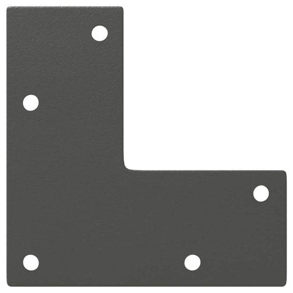 Terästä konsolipöydän jalat Dragulita 72-73cm (4 kpl)