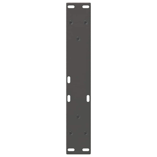 Antrasiitti ruokapöydän jalat v-muoto Aileen 28x(42-43,3)cm (2 kpl)