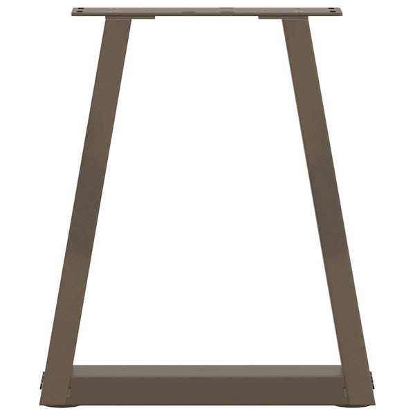 Luonnonteräs ruokapöydän jalat v-muotoinen Aileen (2 kpl)