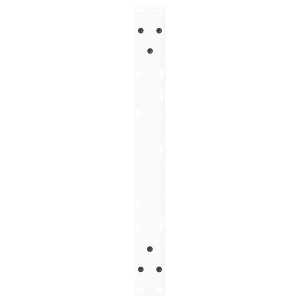 Valkoinen ruokapöydän jalat v-muoto Aileen 50x(42-43,3)cm (2 kpl teräs)