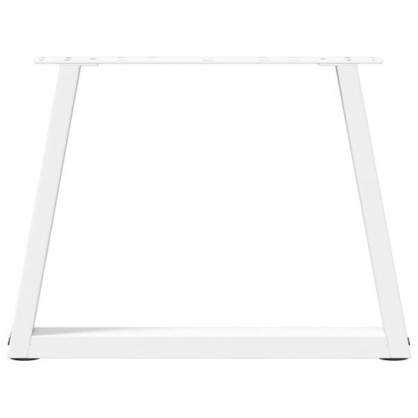 Valkoinen ruokapöydän jalat v-muoto Aileen 70x(42-43,3)cm (2 kpl teräs)