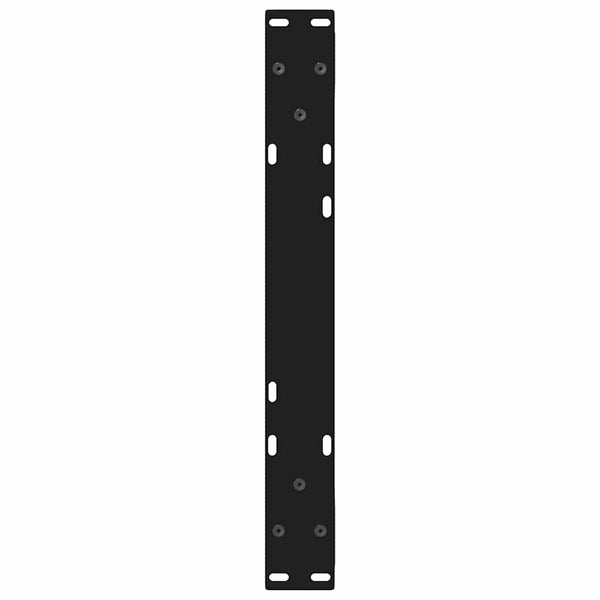 Musta sohvapöydän jalat Ghida 50x(30-31,3)cm (2 kpl teräs)