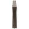 Natural steel sohvapöydän jalat Ghida 70x(30-31,3)cm (2 kpl, teräs)