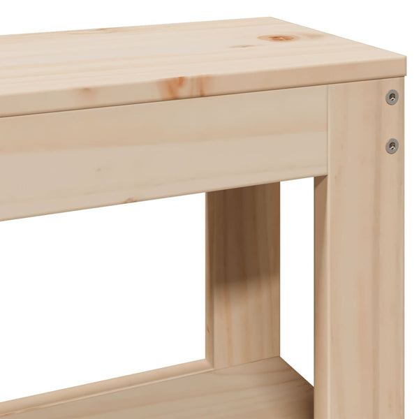 Sängynrunko ilman patjaa 150x200 cm täysi mänty