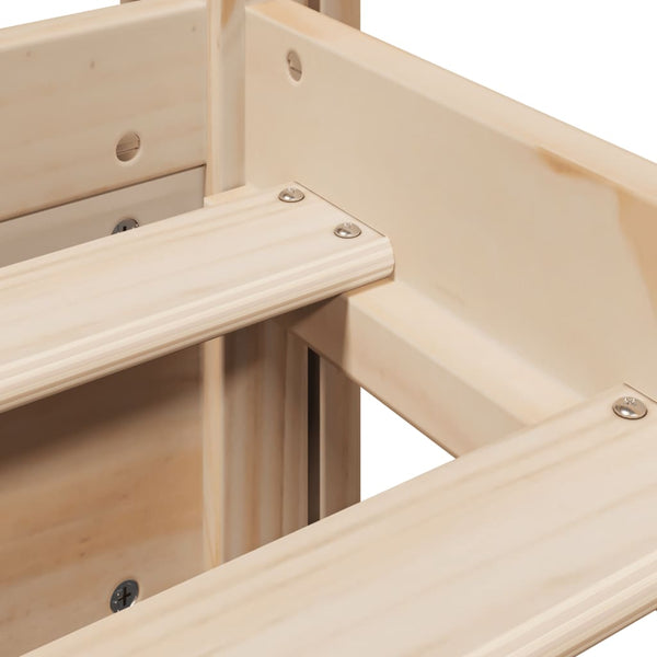 Sängynrunko päädyllä Alcipe 75x190cm (mänty)