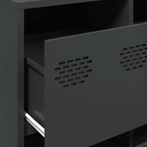 Musta senkki Clim 135x39x103,5cm (kylmävalssattu teräs)