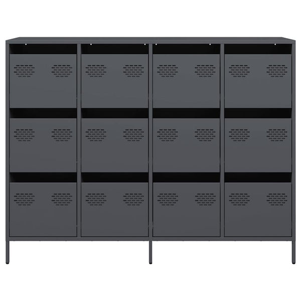 Antrasiitti senkki Clim 135x39x103,5cm (kylmävalssattu teräs)