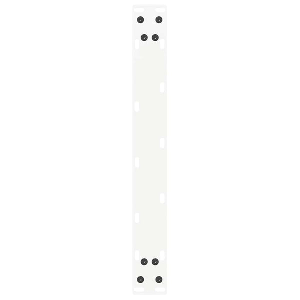 Valkoinen sohvapöydän jalat u-muotoiset Mihhai 50x(30-31)cm (2 kpl)