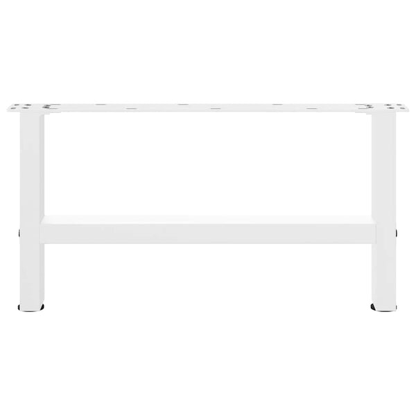 Valkoinen sohvapöydän jalat Friderica 60x(30-31)cm (2 kpl teräs)