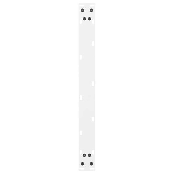 Valkoinen sohvapöydän jalat Friderica 70x(30-31)cm (2 kpl teräs)