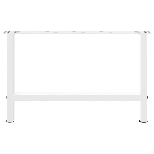 Valkoinen sohvapöydän jalat Friderica 70x(42-43)cm (2 kpl, teräs)