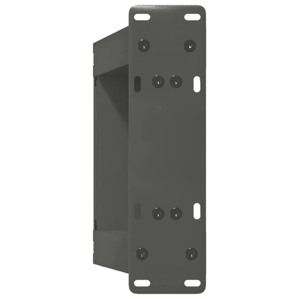 Sohvapöydän jalat U-muotoiset 2 kpl antrasiittia 30x(30-31) cm