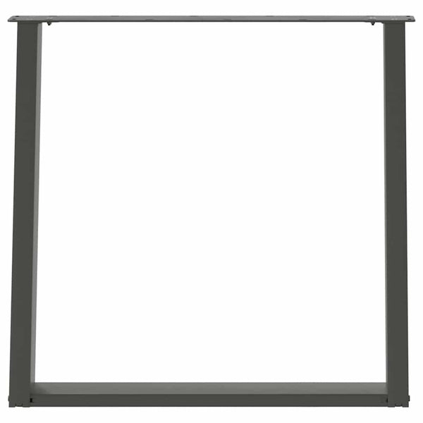 Antrasiittia ruokapöydän jalat u-muotoiset Hodjaev 70x(72-73)cm (2 kpl)