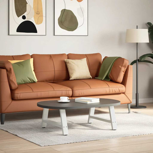 Valkoinen sohvapöydän jalat a-muotoiset Karoi 30x(30-31)cm (2kpl teräs)