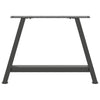 Antrasiitti sohvapöydän jalat a-muotoiset Karoi 60x(42-43)cm (2 kpl)