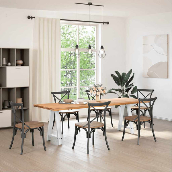 Valkoinen sohvapöydän jalat a-muotoiset Karoi 60x(72-73)cm (2 kpl)