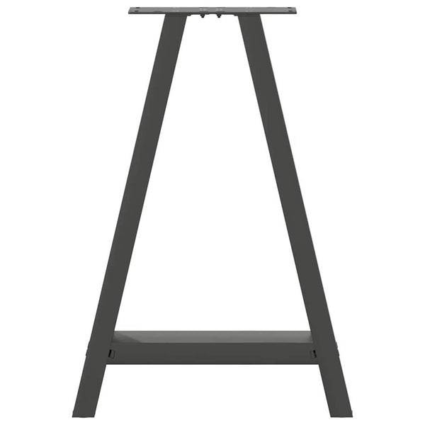 Antrasiitti sohvapöydän jalat a-muotoiset Karoi 60x(72-73)cm (2 kpl)